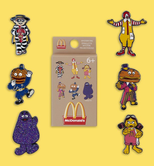 Loungefly McDonalds Character Mystery Box Pins