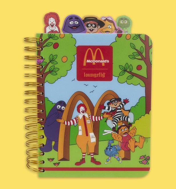 Loungefly McDonalds Gang Tab Notebook