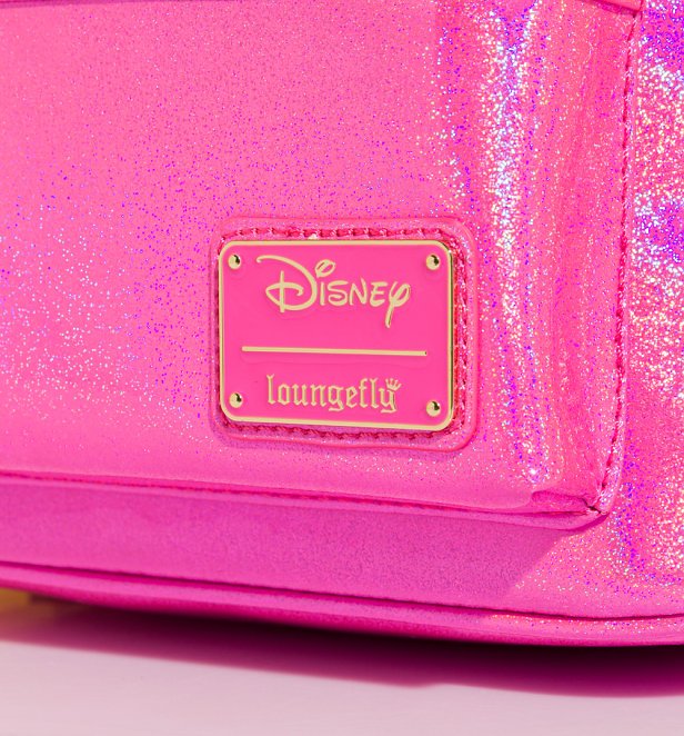 Loungefly Minnie Mouse Pink Glitter Mini Backpack