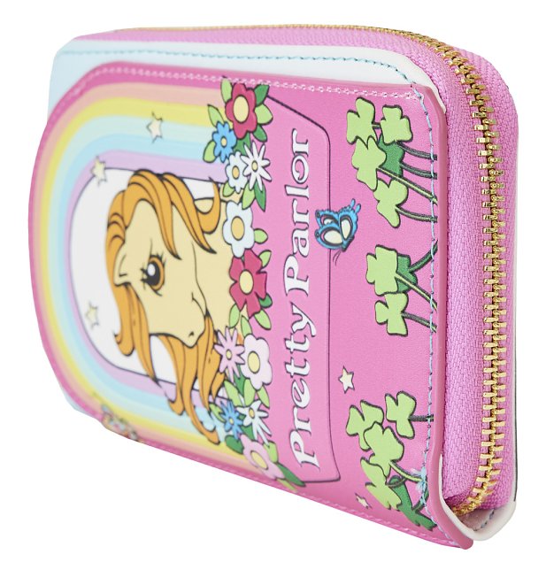 Loungefly My Little Pony 40th Anniversary Pretty Parlour Zip Around Wallet Loungefly My Little Pony 40th Anniversary Pretty Parlour Zip Around Wallet