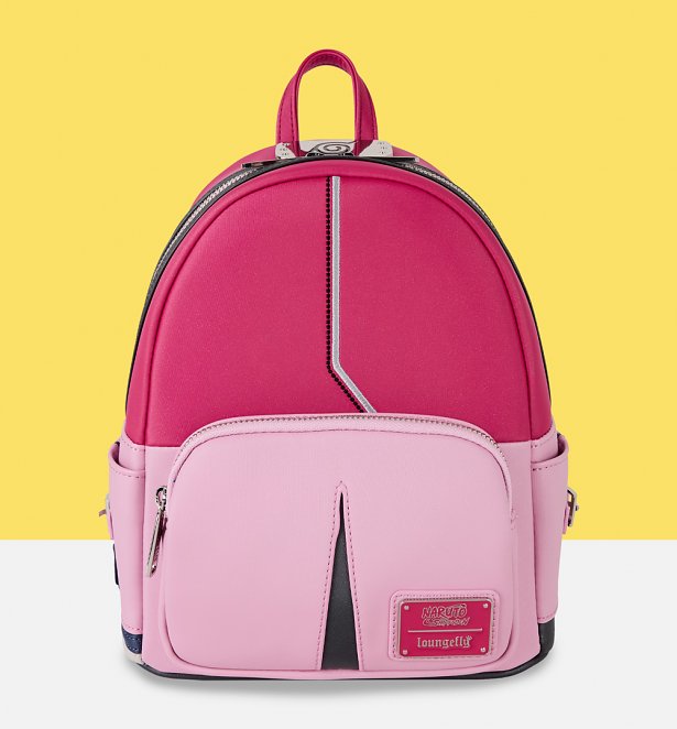 Loungefly Naruto Sakura Cosplay Outfit Mini Backpack Loungefly Naruto Sakura Cosplay Outfit Mini Backpack