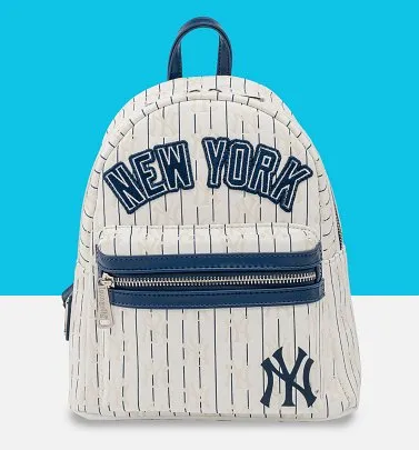 Loungefly New York Yankees Pin Stripes Mini Backpack