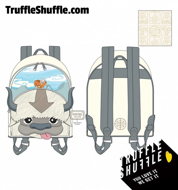 Loungefly Nickelodeon Avatar Aang Appa Cosplay Plush Mini Backpack Loungefly Nickelodeon Avatar Aang Appa Cosplay Plush Mini Backpack