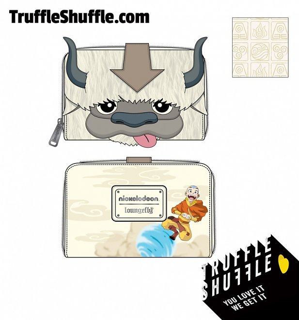Loungefly Nickelodeon Avatar Aang Appa Cosplay Plush Zip Around Wallet Loungefly Nickelodeon Avatar Aang Appa Cosplay Plush Zip Around Wallet