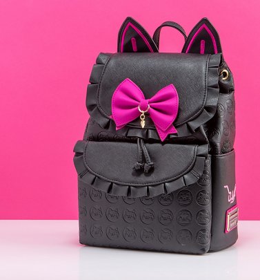 Loungefly Overwatch D.Va Black Cat Cosplay Mini Backpack Loungefly Overwatch D.Va Black Cat Cosplay Mini Backpack