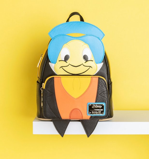 Loungefly Disney Pinocchio Jiminy Cricket Mini Backpack Loungefly Disney Pinocchio Jiminy Cricket Mini Backpack