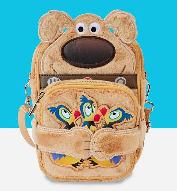 Loungefly Pixar Up 15th Anniversary Dug Crossbuddies Bag