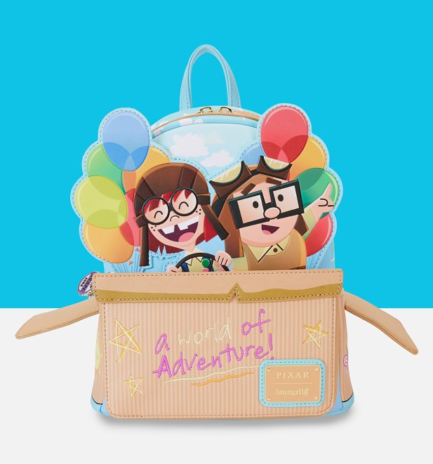 Loungefly Pixar Up 15th Anniversary Spirit Of Adventure Mini Backpack