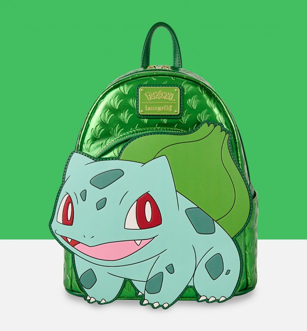 Loungefly Pokemon Bulbasaur Mini Backpack Loungefly Pokemon Bulbasaur Mini Backpack