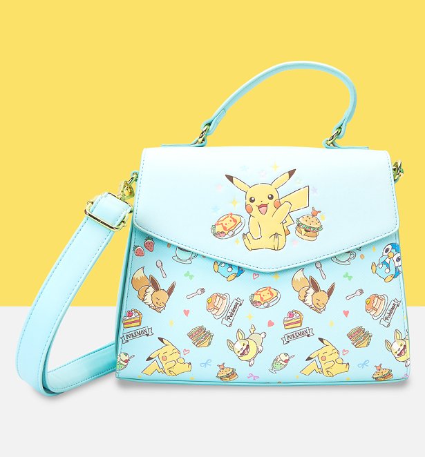 Loungefly Pokemon Cafe Crossbody Bag Loungefly Pokemon Cafe Crossbody Bag