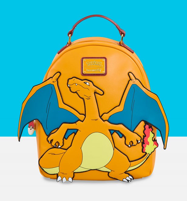 Loungefly Pokemon Charizard Cosplay Mini Backpack Loungefly Pokemon Charizard Cosplay Mini Backpack