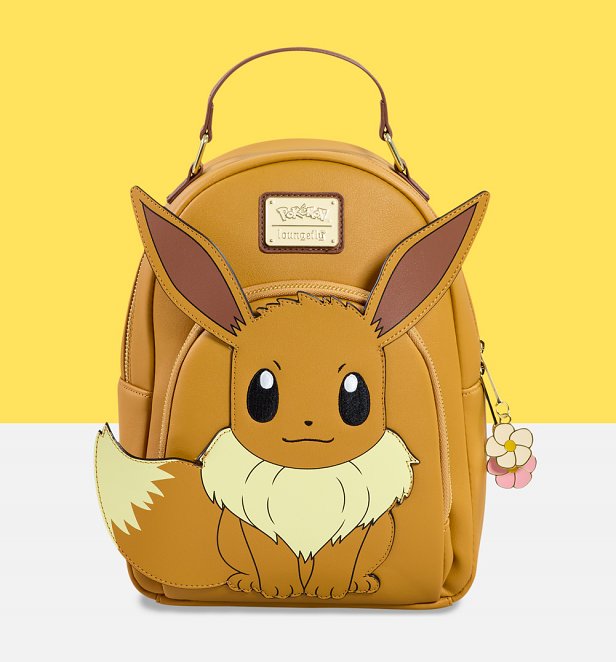 Loungefly Pokemon Eevee Faux Leather Cosplay Mini Backpack Loungefly Pokemon Eevee Faux Leather Cosplay Mini Backpack
