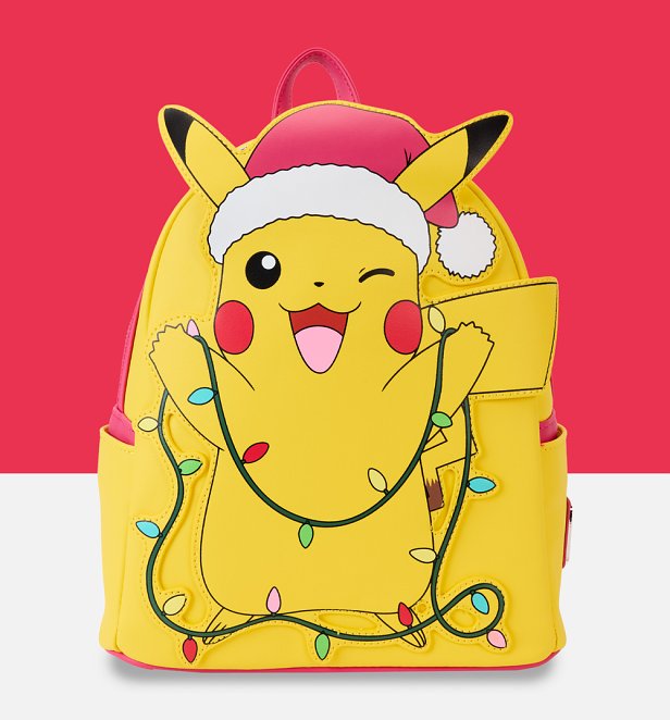 Loungefly Pokemon Holiday Pikachu Mini Backpack