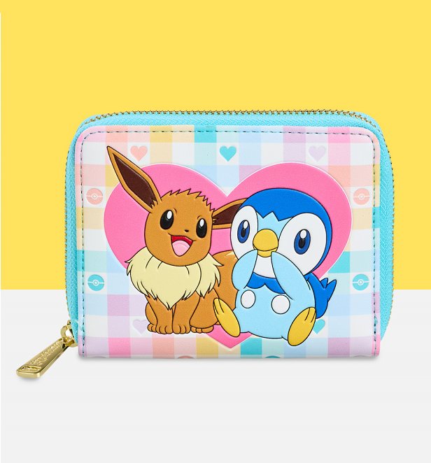 Loungefly Pokemon Piplup And Eevee Friends Wallet Loungefly Pokemon Piplup And Eevee Friends Wallet