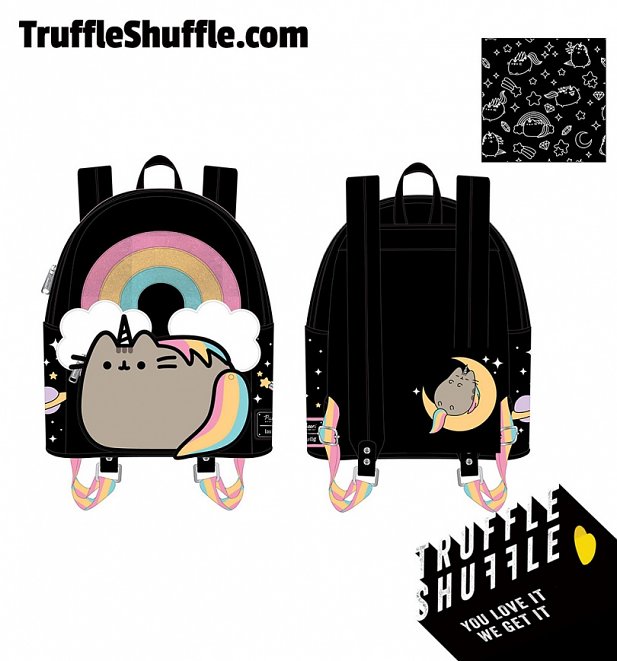 Loungefly Pusheen Rainbow Unicorn Mini Backpack Loungefly Pusheen Rainbow Unicorn Mini Backpack