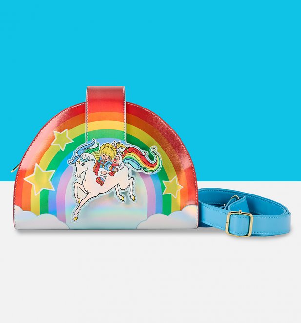 Loungefly Rainbow Brite And Starlite Crossbody Bag Loungefly Rainbow Brite And Starlite Crossbody Bag