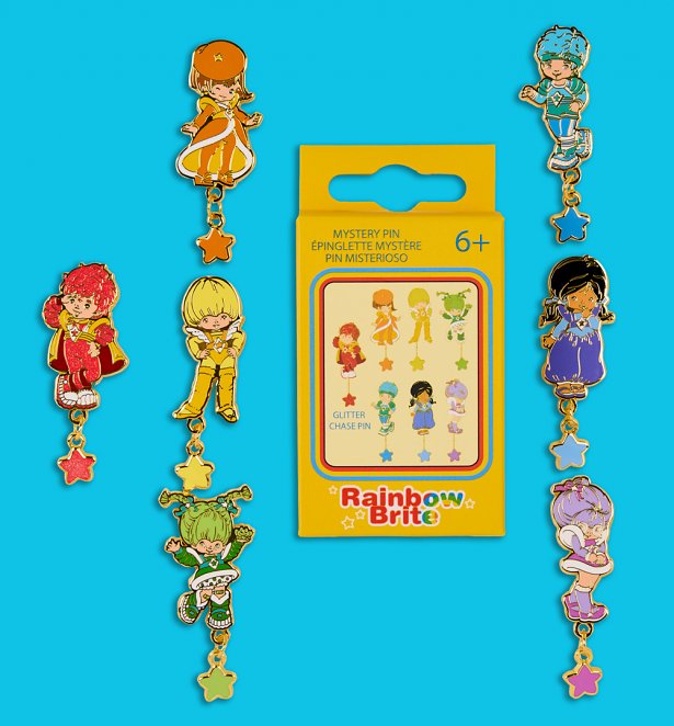 Loungefly Rainbow Brite Stars Blind Box Pin Loungefly Rainbow Brite Stars Blind Box Pin