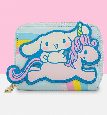 Loungefly Sanrio Cinnamoroll Unicorn Zip Around Wallet