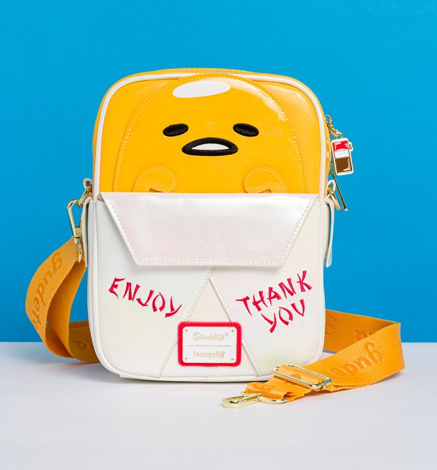 Loungefly Sanrio Gudetama Convertible Mini Backpack