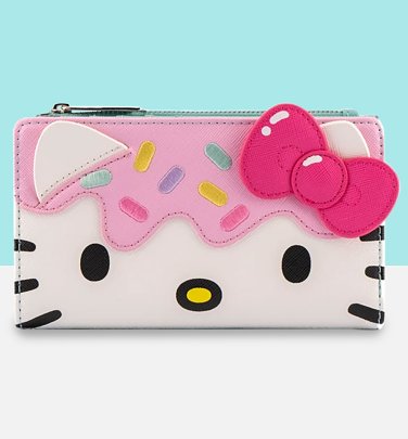 Loungefly Sanrio Hello Kitty Cupcake Flap Wallet Loungefly Sanrio Hello Kitty Cupcake Flap Wallet