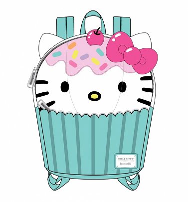 Loungefly Sanrio Hello Kitty Cupcake Mini Backpack Loungefly Sanrio Hello Kitty Cupcake Mini Backpack