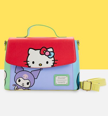 Loungefly Sanrio Hello Kitty & Friends Colour Block Crossbody Bag