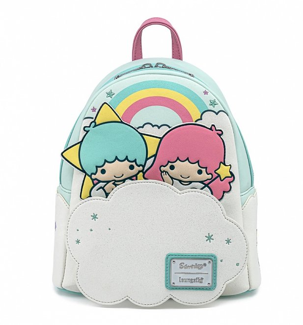 Loungefly Sanrio Little Twin Stars Two Stars On Cloud Mini Backpack Loungefly Sanrio Little Twin Stars Two Stars On Cloud Mini Backpack