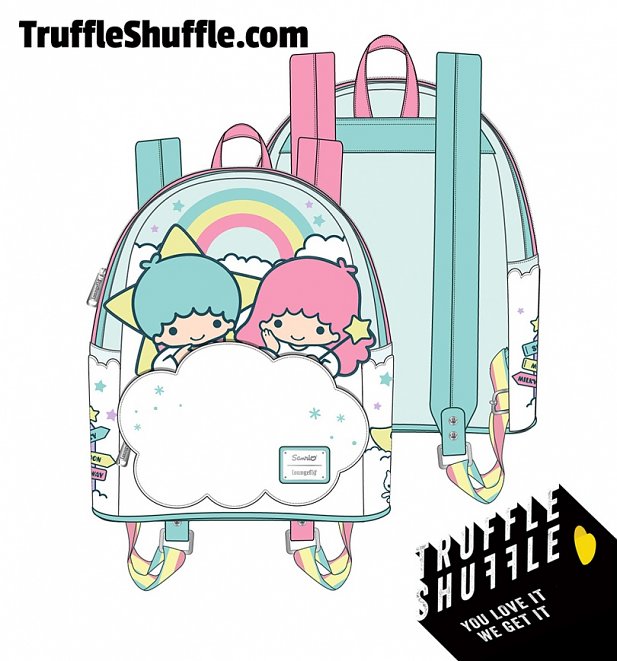 Loungefly Sanrio Little Twin Stars Two Stars On Cloud Mini Backpack Loungefly Sanrio Little Twin Stars Two Stars On Cloud Mini Backpack