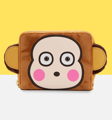Loungefly Sanrio Monkichi Cosplay Zip Around Wallet Loungefly Sanrio Monkichi Cosplay Zip Around Wallet