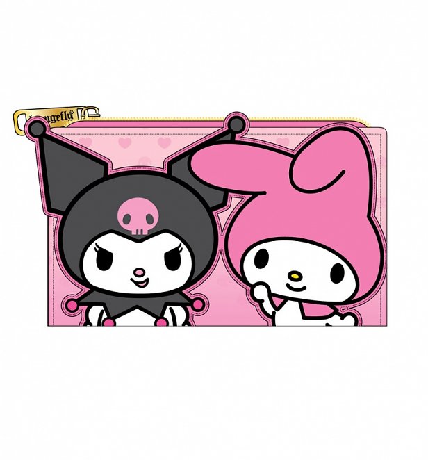 Loungefly Sanrio My Melody And Kuromi Flap Wallet