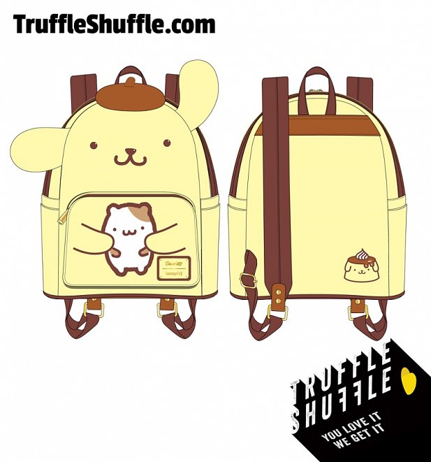 Loungefly Sanrio Pompompurin Cosplay Mini Backpack Loungefly Sanrio Pompompurin Cosplay Mini Backpack