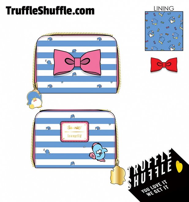 Loungefly Sanrio Tuxedo Sam Striped Zip Around Wallet Loungefly Sanrio Tuxedo Sam Striped Zip Around Wallet