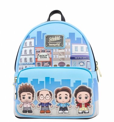 Loungefly Seinfeld Chibi City Mini Backpack Loungefly Seinfeld Chibi City Mini Backpack