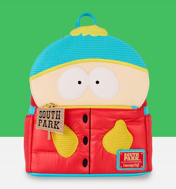 Loungefly South Park Cartman Mini Backpack Loungefly South Park Cartman Mini Backpack