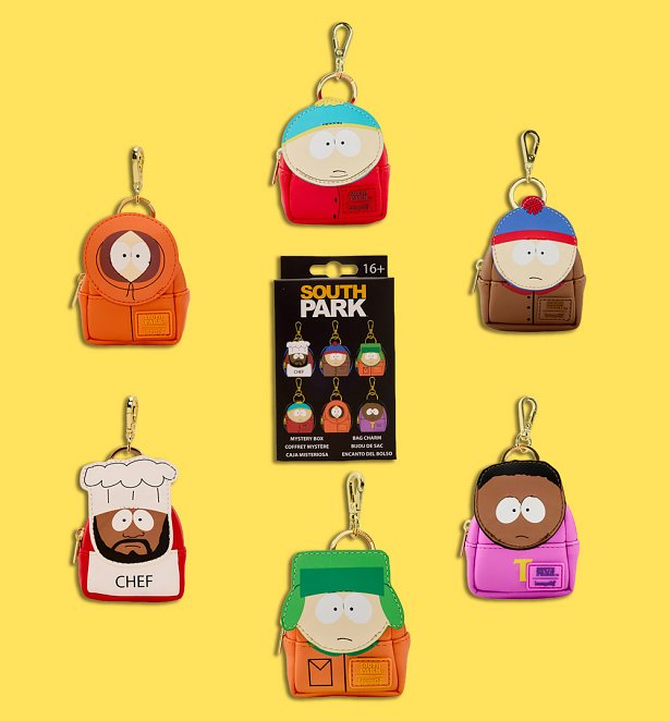 Loungefly South Park Mystery Mini Backpack Keychain Charm