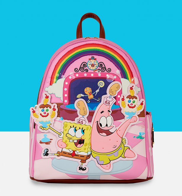 Loungefly SpongeBob SquarePants Goofy Goobers Mini Backpack Loungefly SpongeBob SquarePants Goofy Goobers Mini Backpack