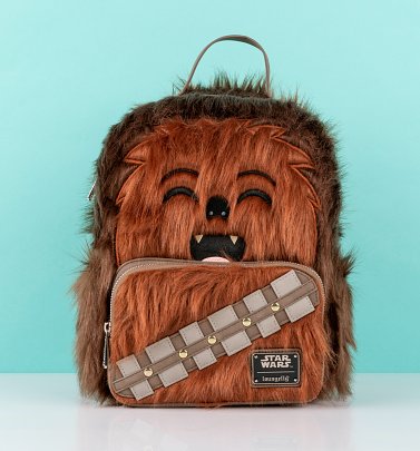Loungefly Star Wars Chewbacca Faux Fur Backpack Loungefly Star Wars Chewbacca Faux Fur Backpack