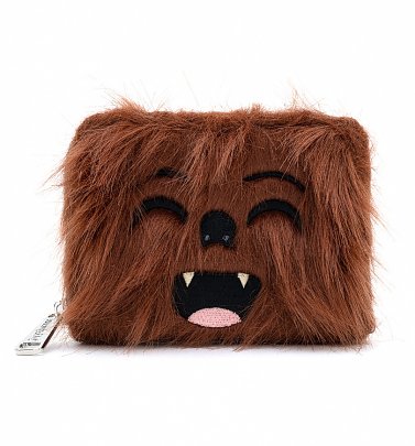 Loungefly Star Wars Chewbacca Faux Fur Wallet Loungefly Star Wars Chewbacca Faux Fur Wallet