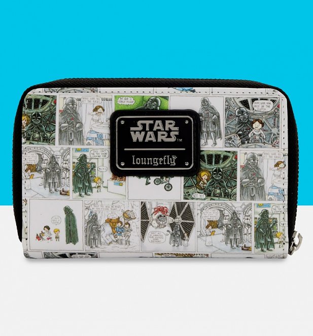 Loungefly Star Wars Darth Vader I Am Your Father's Day Zip Around Wallet Loungefly Star Wars Darth Vader I Am Your Father's Day Zip Around Wallet