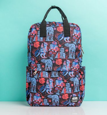 Loungefly Star Wars Empire Strikes Back Nylon Backpack Loungefly Star Wars Empire Strikes Back Nylon Backpack