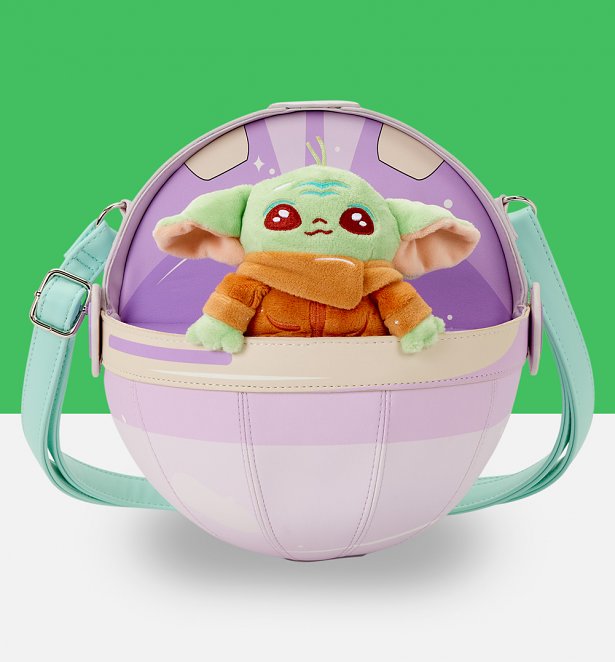 Loungefly Star Wars Grogu Figural Crossbody Bag