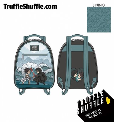 Loungefly Star Wars Kylo Rey Mixed Emotions Mini Backpack Loungefly Star Wars Kylo Rey Mixed Emotions Mini Backpack