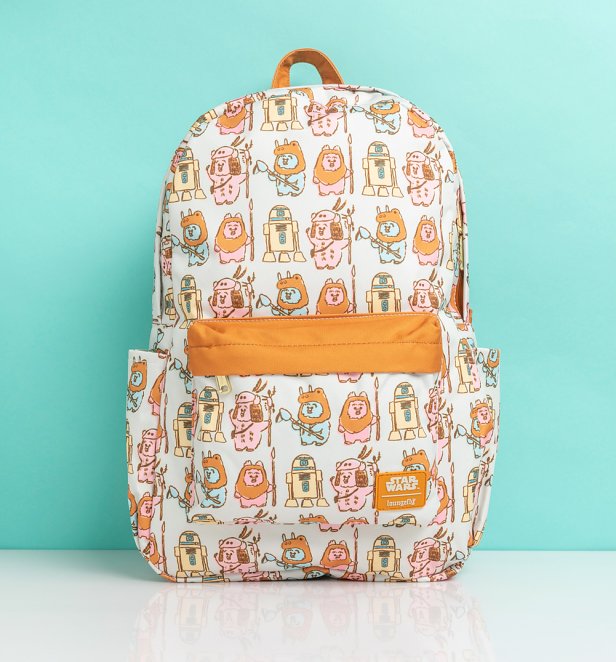 Loungefly Star Wars Pastel Ewok Nylon Backpack