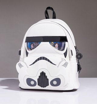 Loungefly Star Wars Stormtrooper Lenticular Mini Backpack Loungefly Star Wars Stormtrooper Lenticular Mini Backpack