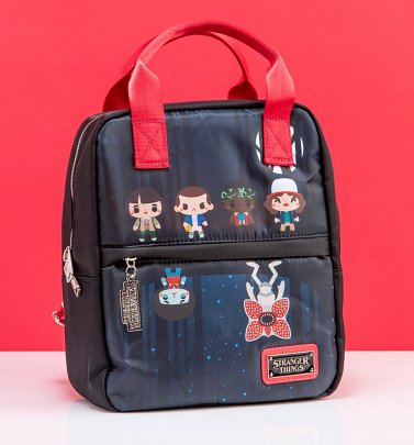 Loungefly Stranger Things Printed Mini Backpack Loungefly Stranger Things Printed Mini Backpack