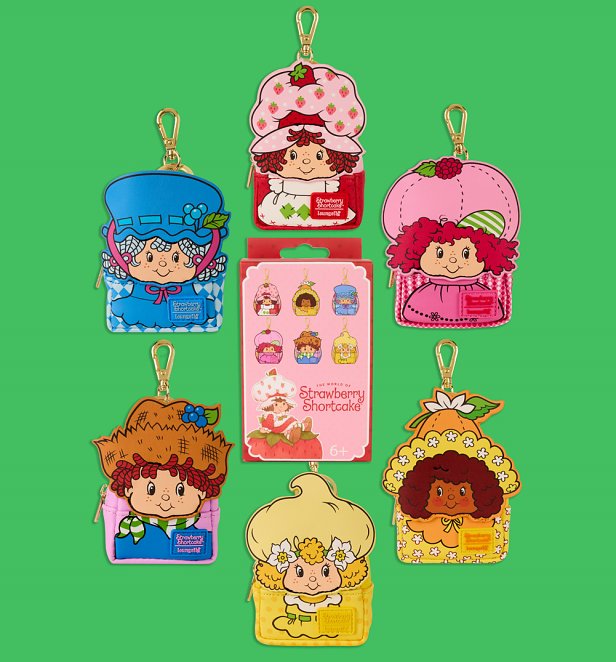 Loungefly Strawberry Shortcake Mystery Mini Backpack Bag Charms Loungefly Strawberry Shortcake Mystery Mini Backpack Bag Charms