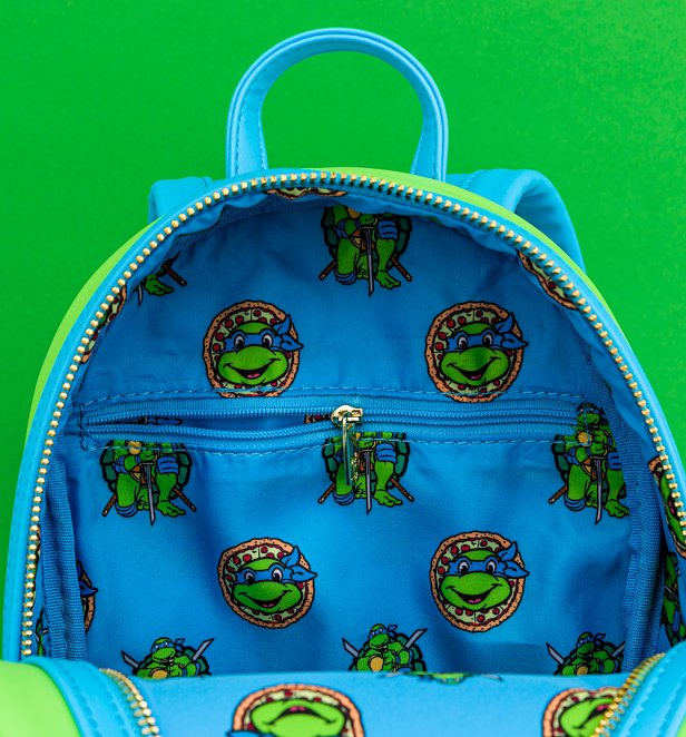 Loungefly Teenage Mutant Ninja Turtles Leonardo Cosplay Mini Backpack