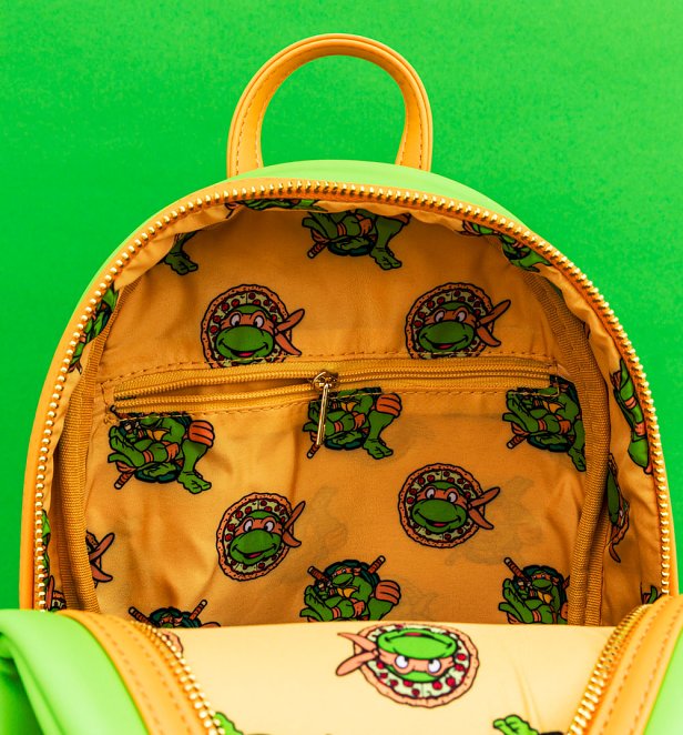 Loungefly Teenage Mutant Ninja Turtles Michelangelo Cosplay Mini Backpack