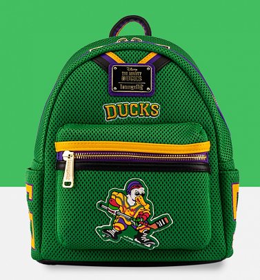 Loungefly The Mighty Ducks Cosplay Mini Backpack