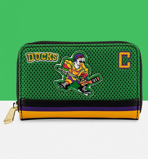 Loungefly The Mighty Ducks Cosplay Zip Around Wallet
